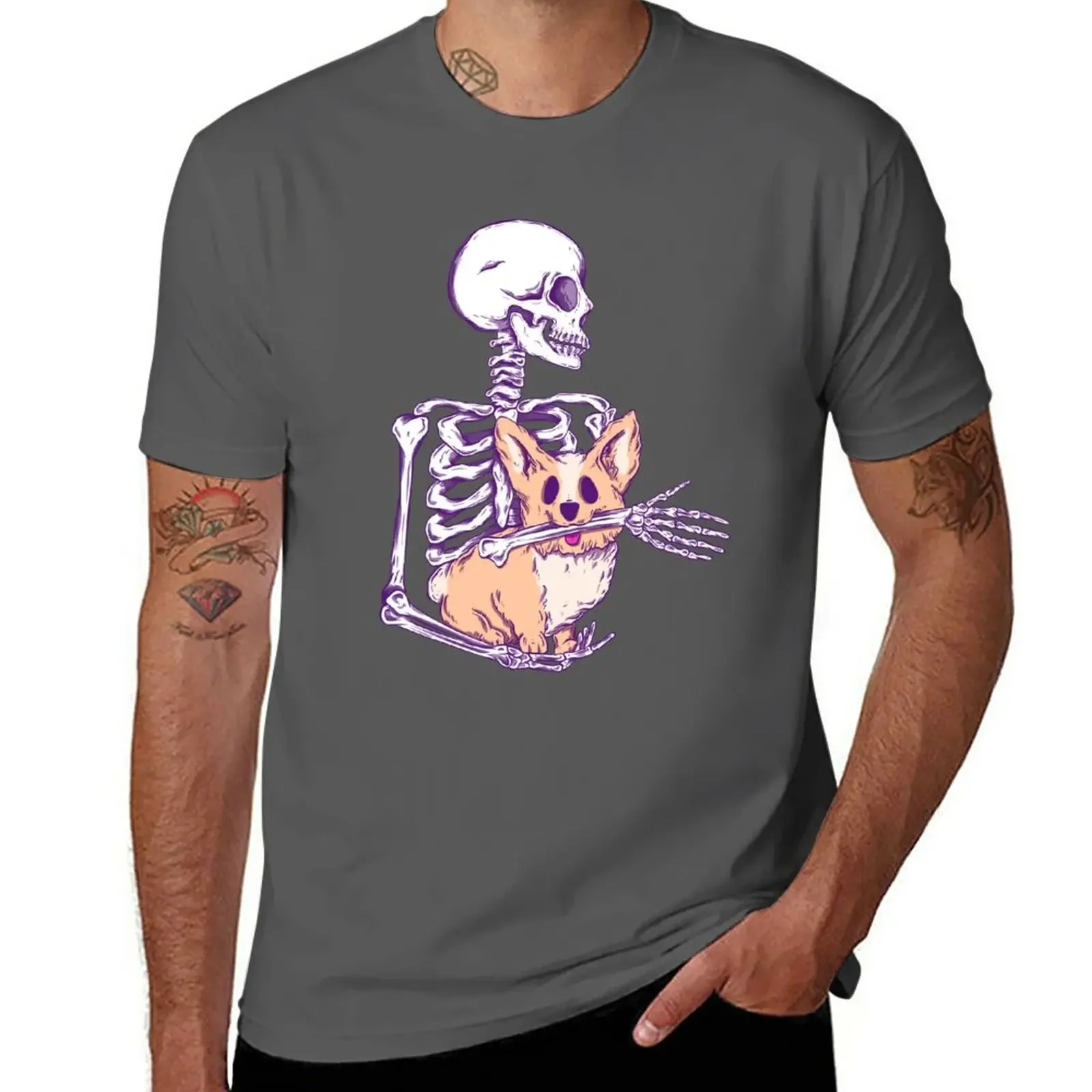 

Corgi got your arm T-Shirt blanks Aesthetic clothing men workout shirt