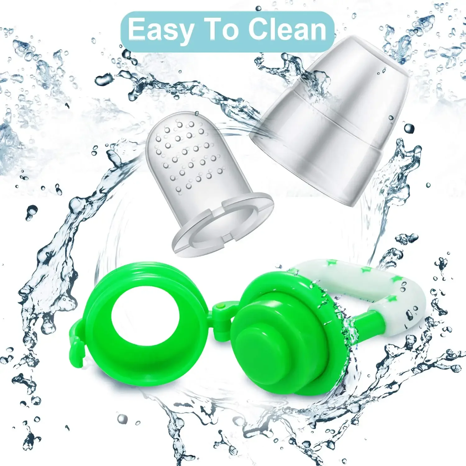 Baby Fruit Food Feeder/pacifier Food-grade Silicone BPA-free Baby Teething Toy Suitable for Infants and Toddlers A Great Gift - 5