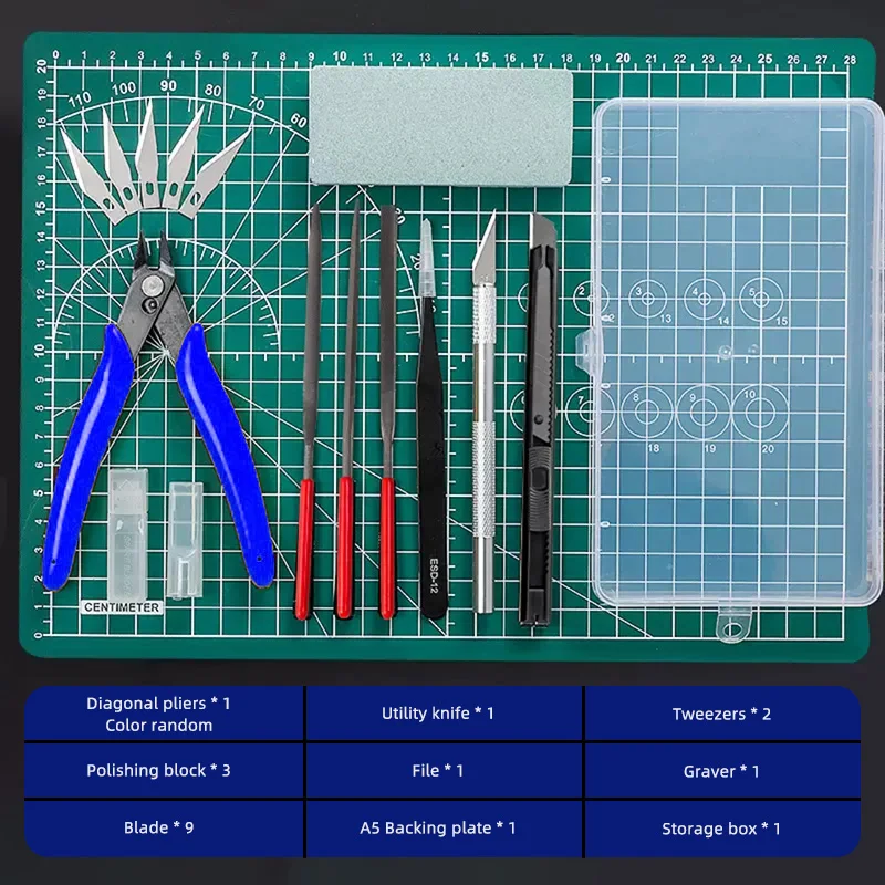 Carbon Steel Cutter Pliers Puzzles Model Assembly Cutting Nipper Diagonal Plier Snips Shears