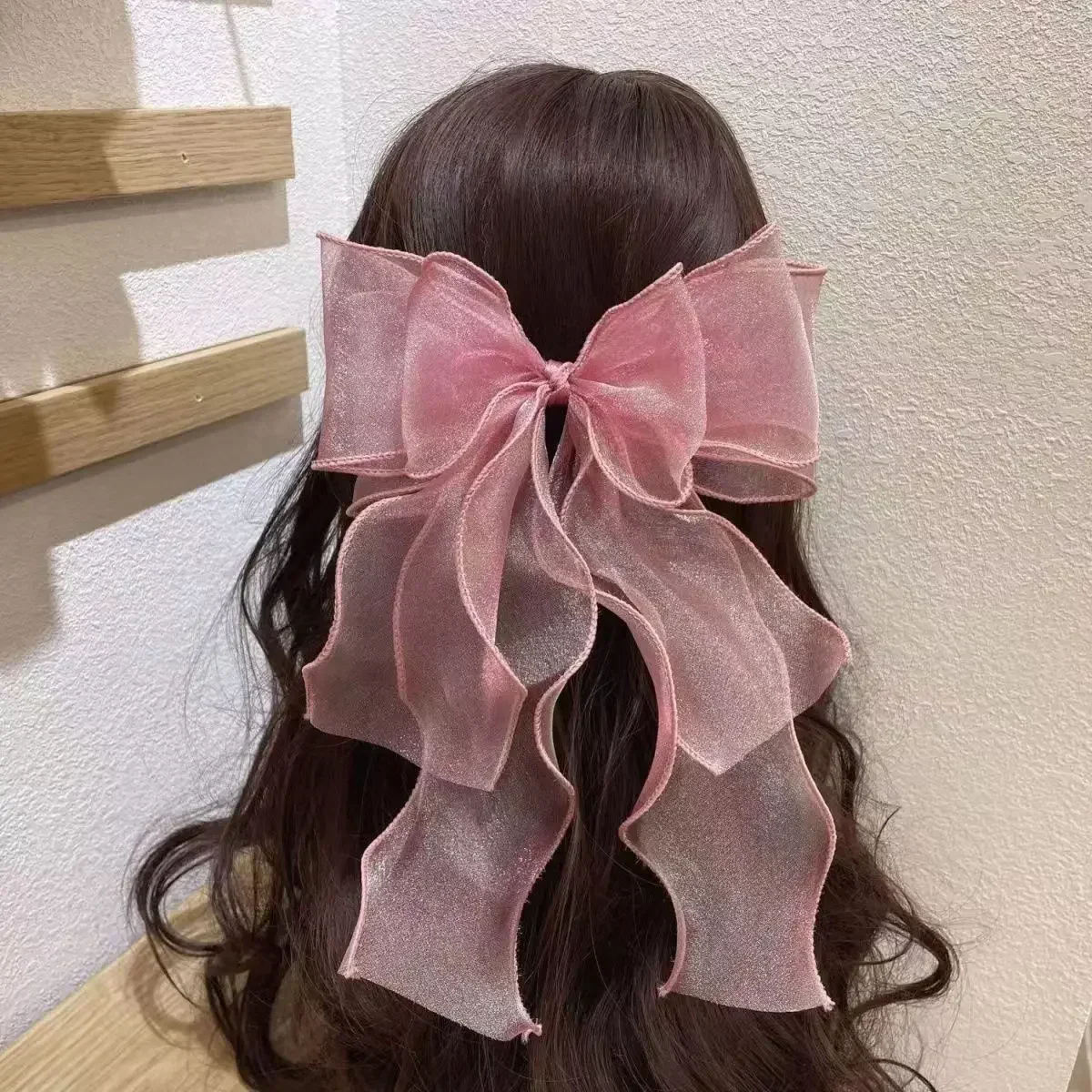 Elegant Multi-Layer Lace Bow Hair Clips for Women & Girls Stylish Ponytail Barrettes Fashion Hairpins Hair Accessories Tocado