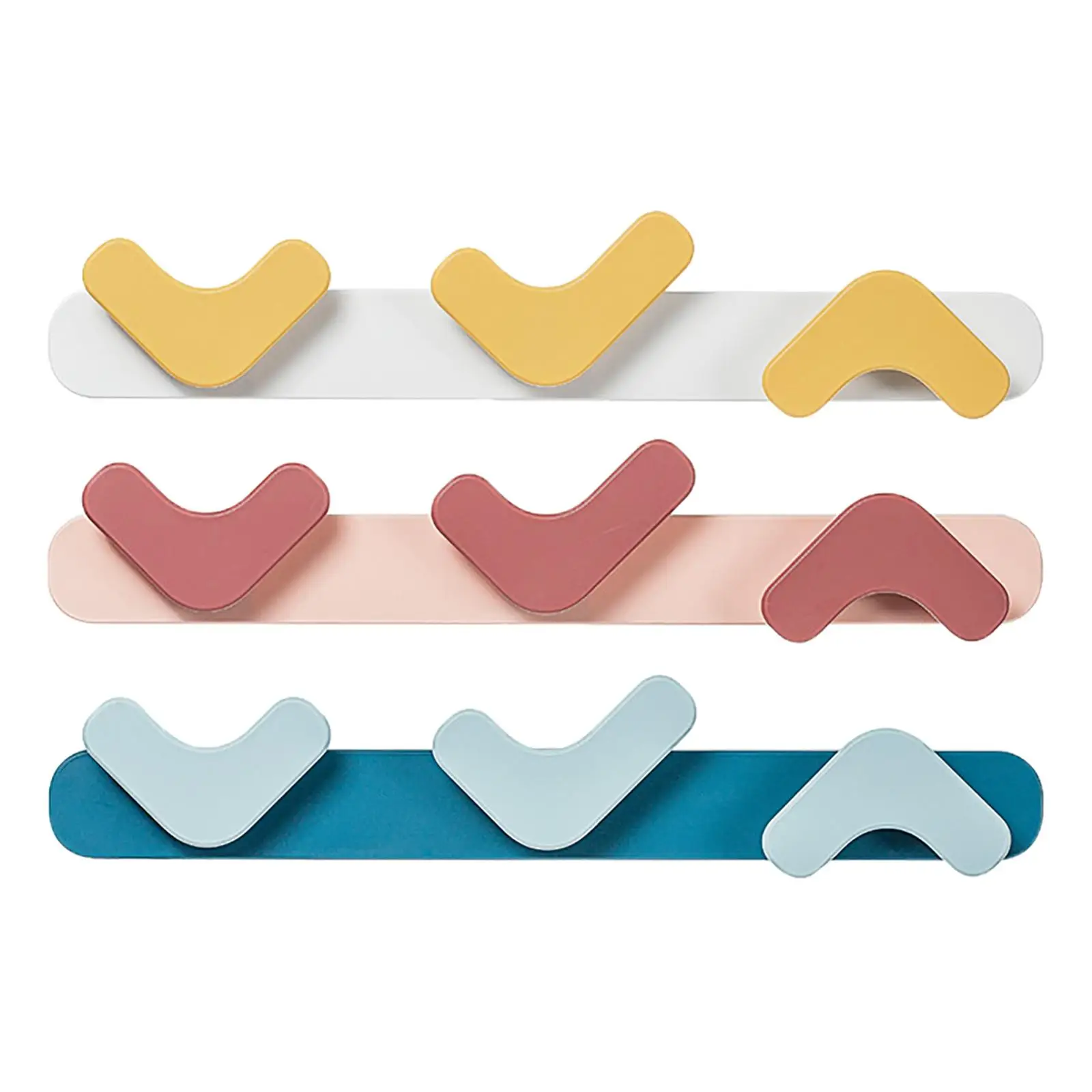 

Декоративные настенные крючки для пальто, 3 крючка, крючки для шляпы и полотенец