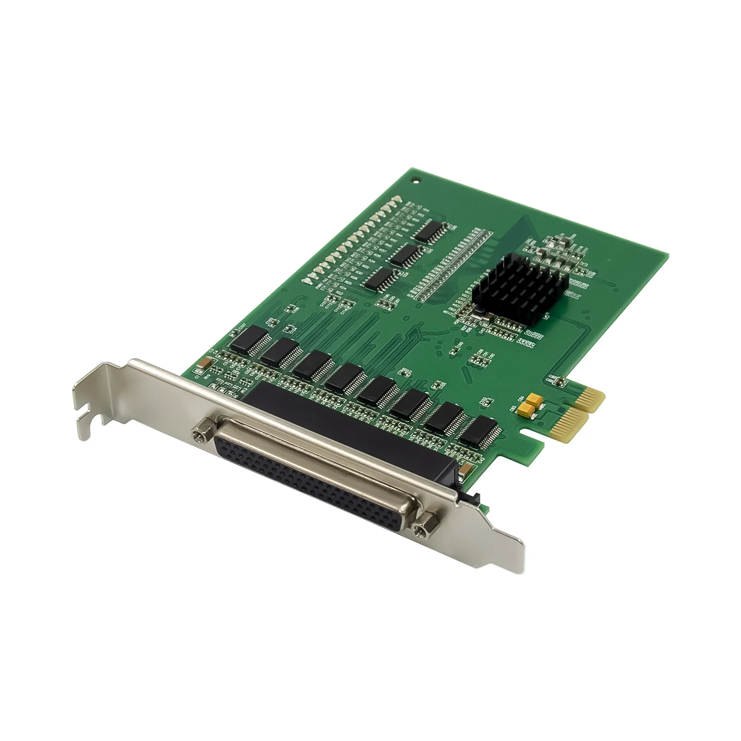 8 Port PCI Express RS232 Serial Adapter Card PCIe RS232 Serial Card