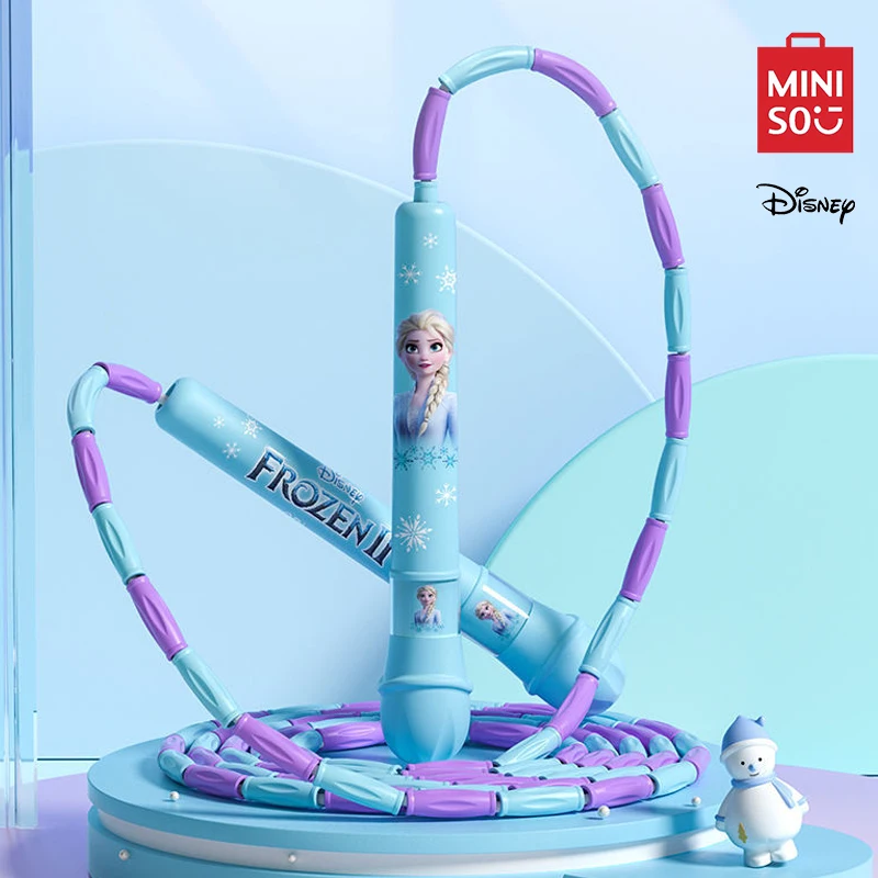 Miniso Disney Frozen 280CM Sport Jump Rope Cartoon Cute Workout Equipment Kawaii Printing Children Portable Cardio Equipment