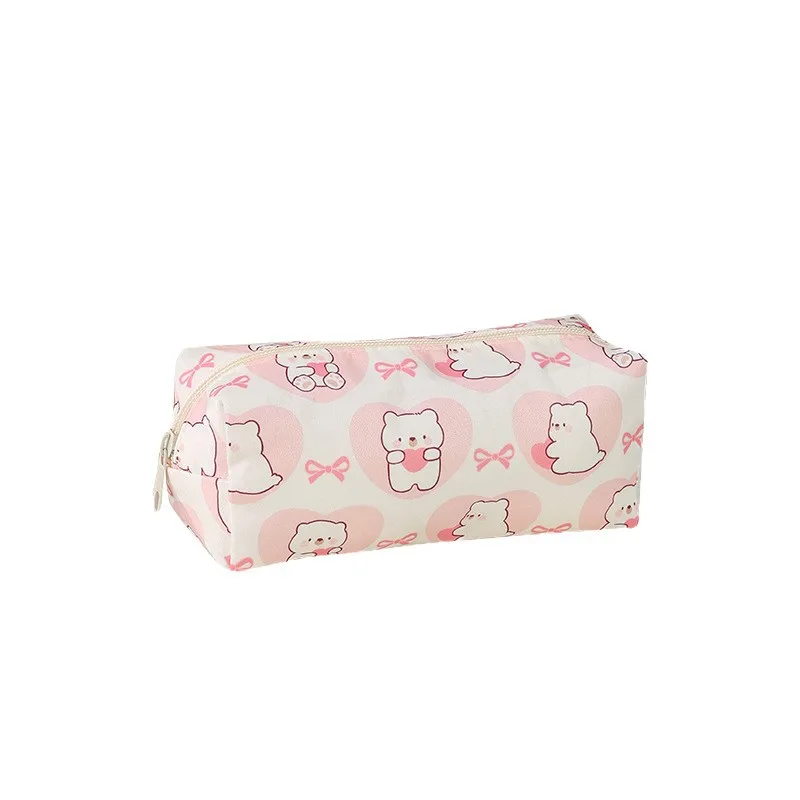 1 Pcs Kawaii 연필 케이스 귀여운 새끼 고양이 높은 외관 가치가 있는 상자 연필 케이스 가방 학교 용품 문구