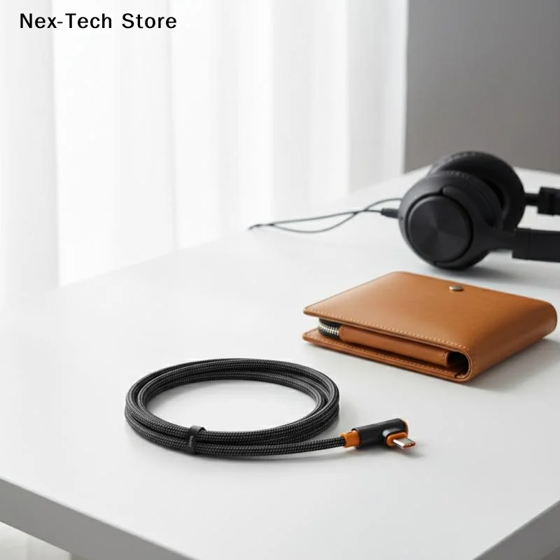 [NT]240W USB to Type C 90 °   엘보우 데이터 케이블 슈퍼 플래시 충전 데이터 케이블 1M/1.5M/2M/ 고속 충전[NT]