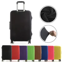 Fashion travel suitcase protective cover Luggage Protective Cover Solid Color Suitable for 18-28 Inch Suitcases 4