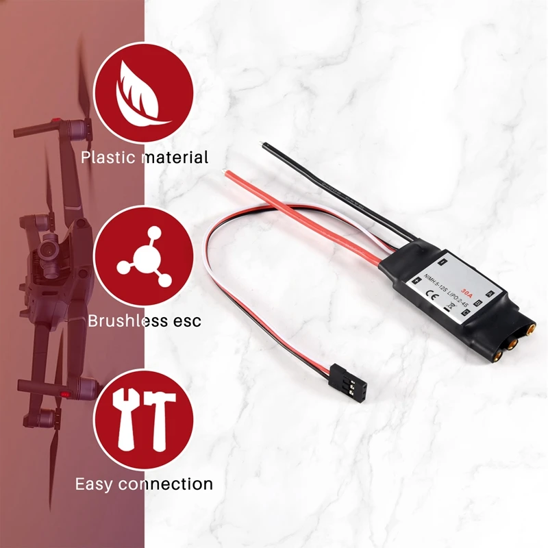 HP Simonk 30A ESC Brushless Speed Controller BEC 2A For Quadcopter F450 X525