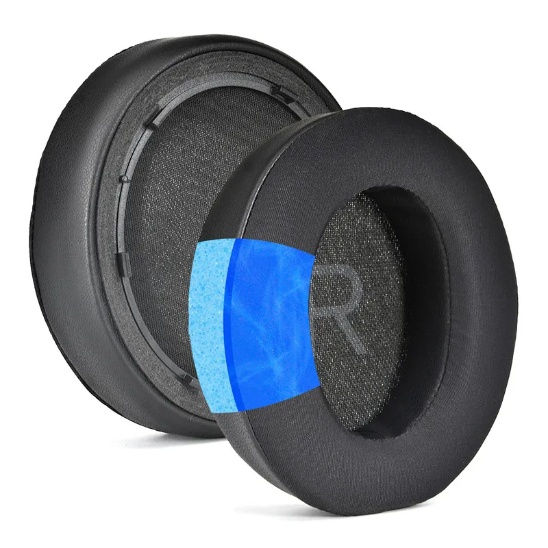 

Pair of Ice Gel Ear Pads Cushion For Anker Space Q45 Headphone Replacement Earpads Soft Protein Leather Foam Earmuff With Buckle
