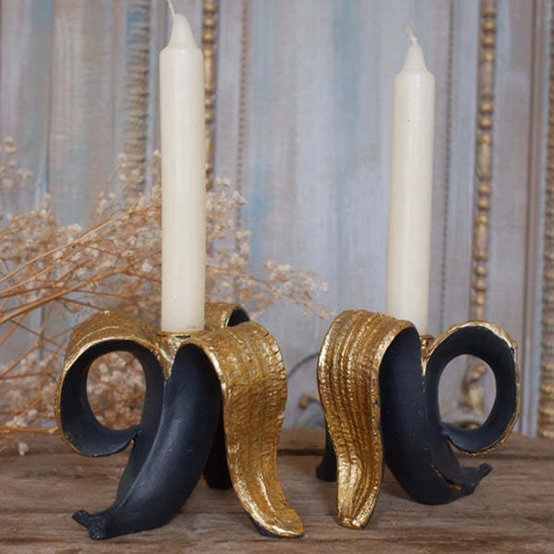 

Классический подсвечник в виде банана, 2 шт.