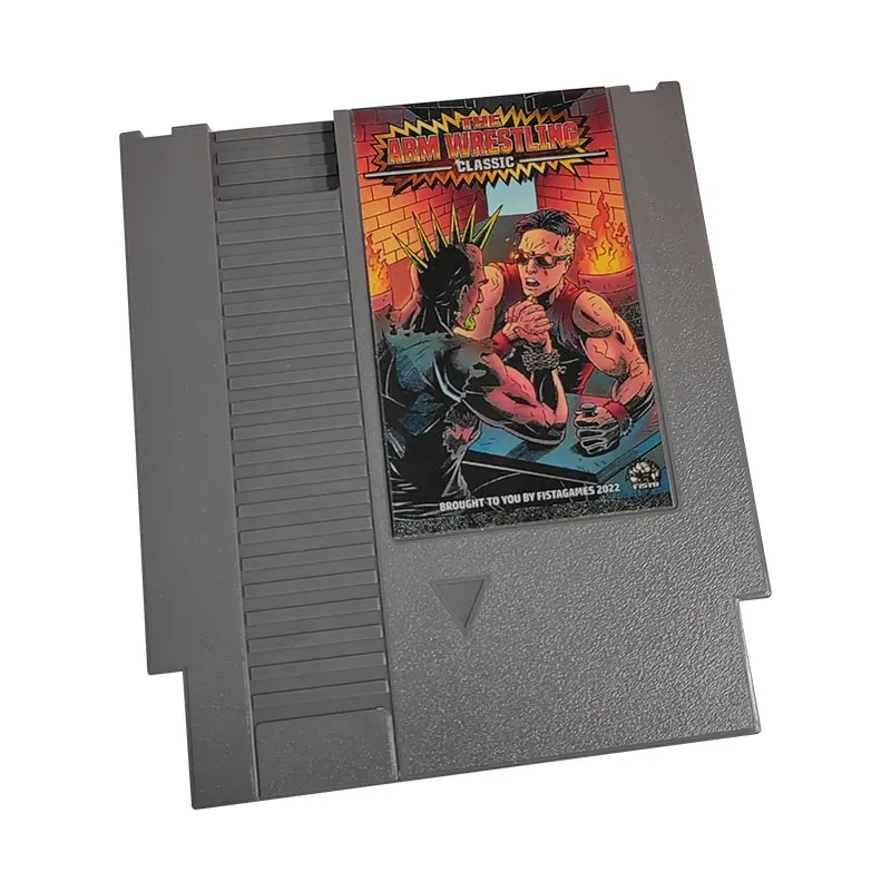 

The Arm Wrestling - A Brand NEW Game For The 72 Pins 8 Bit Game Cartridge For Pal and NTSC NES Classic Console