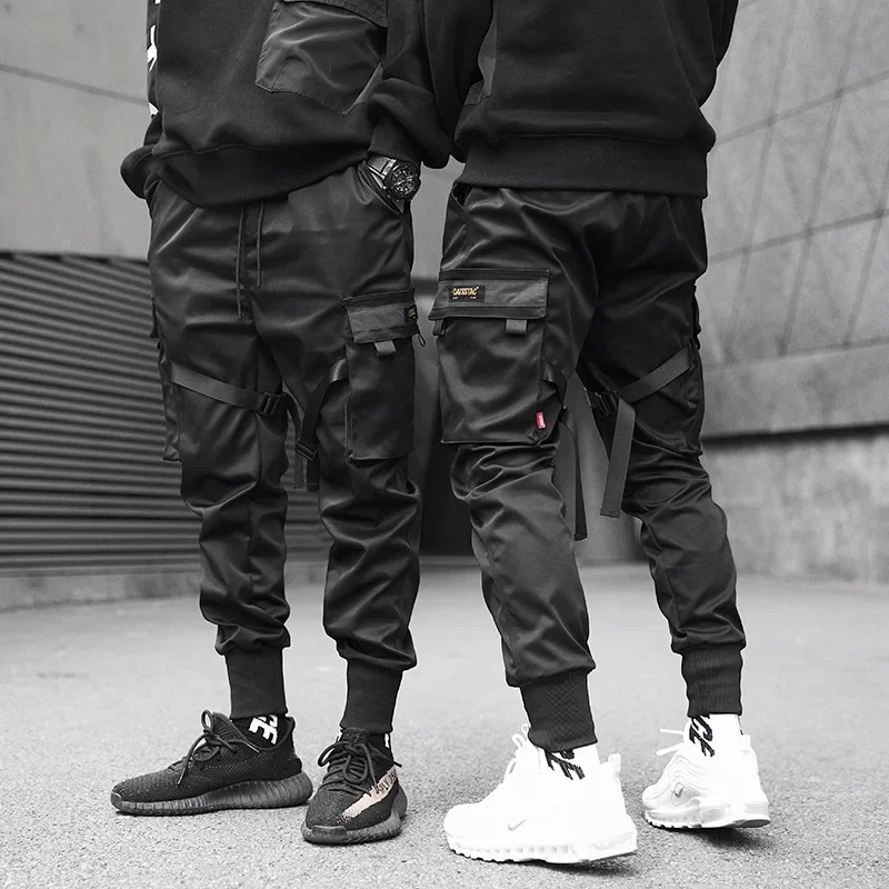 High Quality Khaki Casual Pants Men Military Tactical Joggers Camouflage Cargo Pants Multi-Pocket Fashions Black Army Trousers