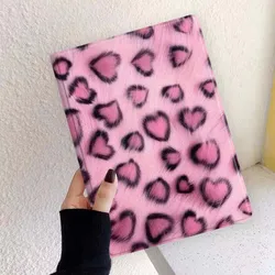 Cartoon Pink Leopard Glitter Tablet Case for Honor Tab 6 2020 (048PBA8202PBTSS)