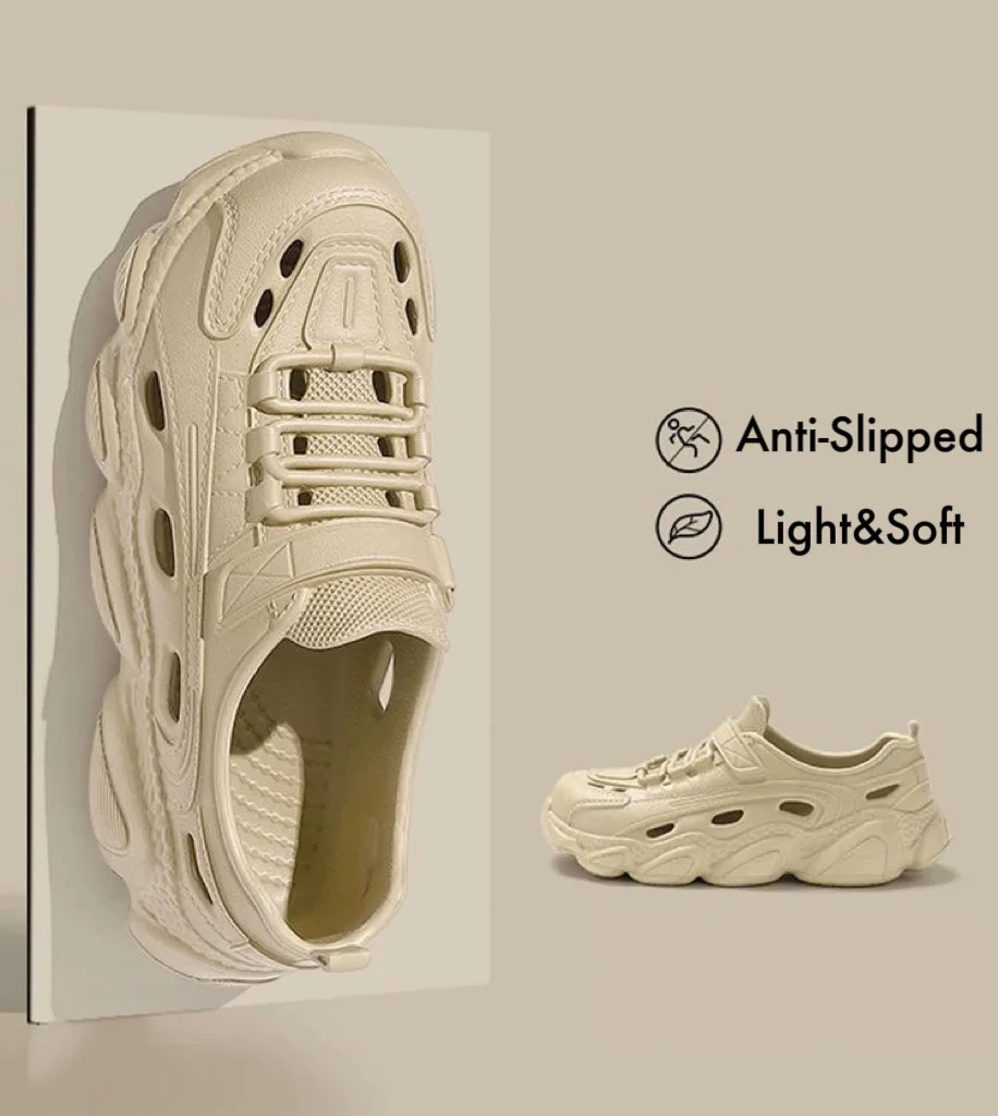Men's Lightweight EVA Clogs Breathable Air Cushion Outdoor Garden Beach Sandals