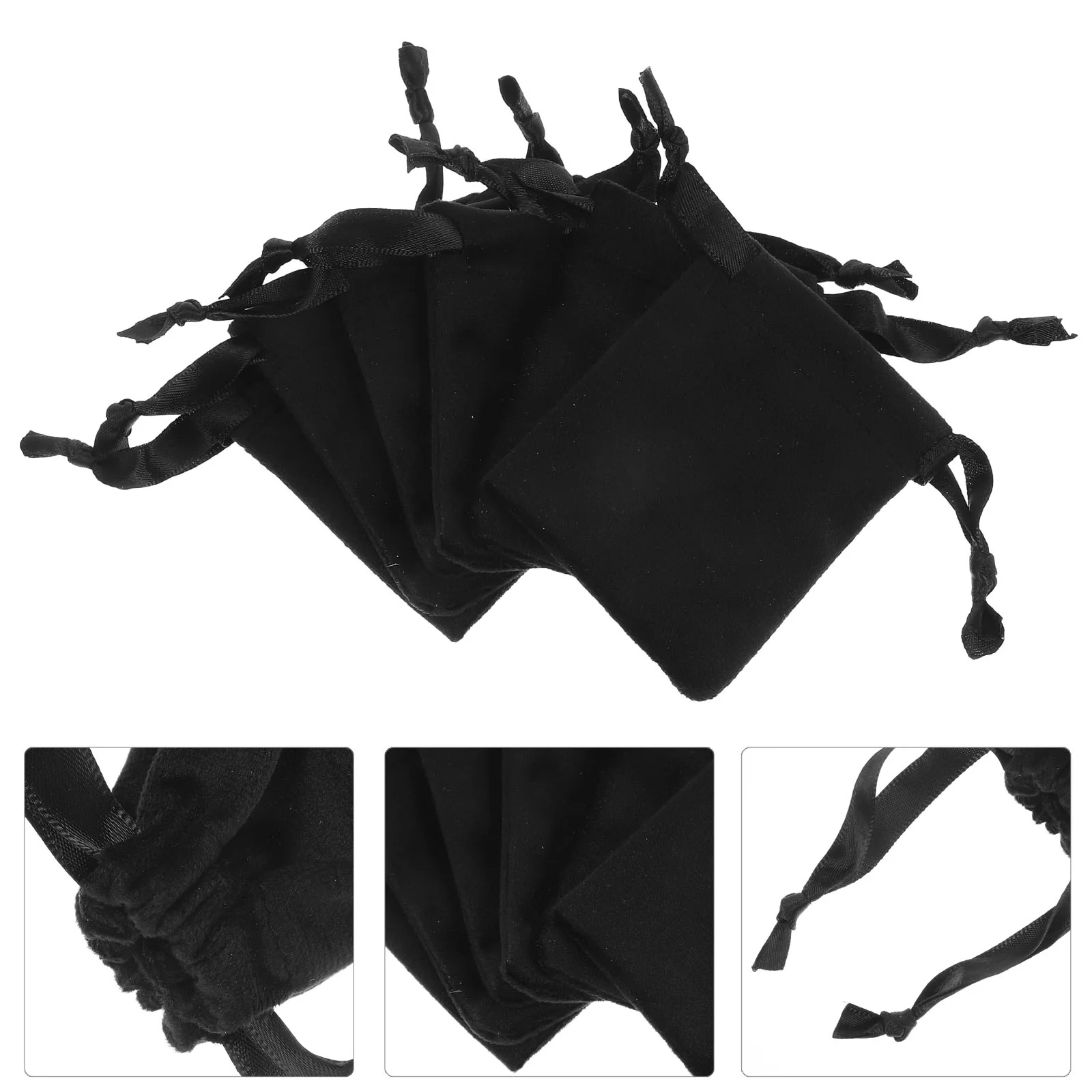 

10 Pcs Velvet Storage Bag Cellphone Bags Drawstring Jewelry Party Treats Gift Pouches with Coin Small Toy