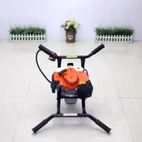 57cc Double-Person Ground Digging Machine Hole Punching Machine Small Agricultural Piling Machine Planting Fertilizer Applicator 1