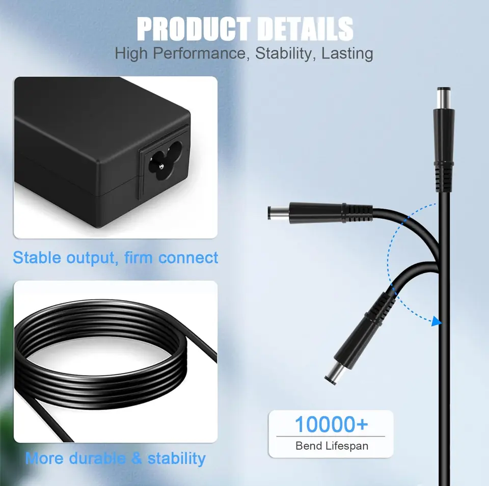 HPラップトップチャージャー,elitedesk,90w,65w,ACアダプター