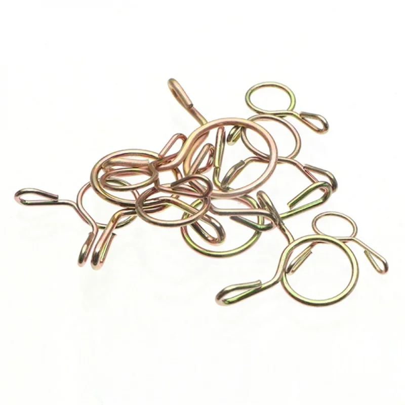 Petrol Hose Spring Clamps 5~14mm for Motorcycle Boats 10/20/50pcs