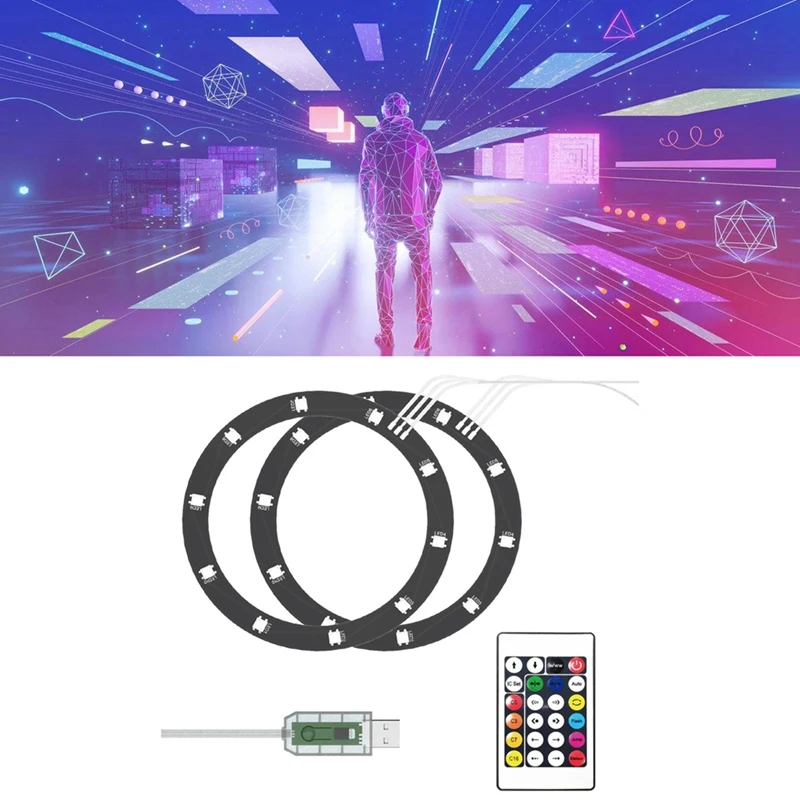 RGB LED Ʈ Ʈ, PS5  ȣƮ ν ÷ , Ʈ Ŭ,  ںƮ Ʈ, RGB   Ʈ