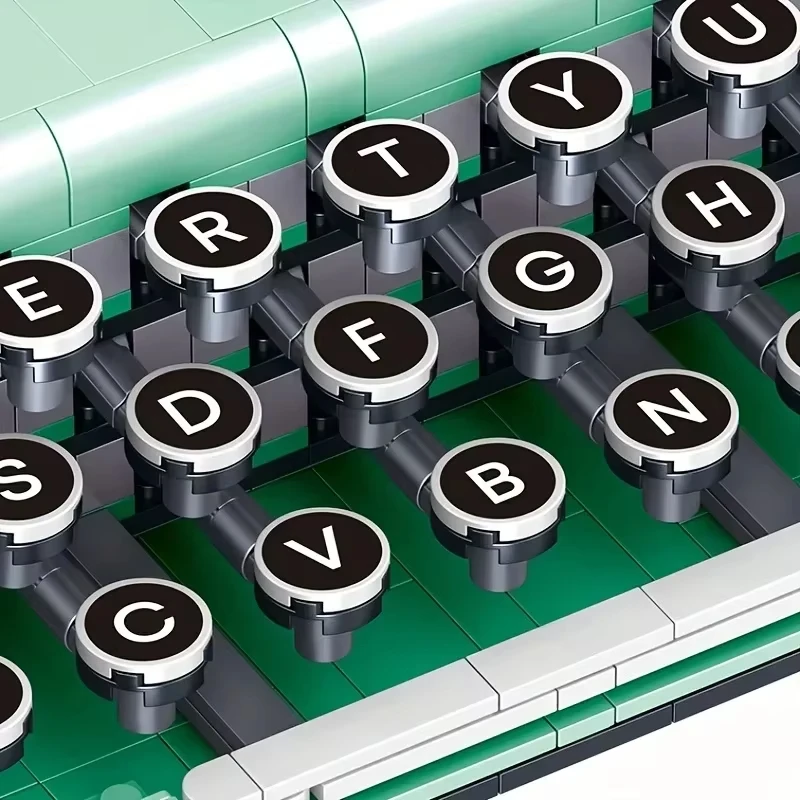 Machines à écrire Rétro Définies Croquis Dessinés Dans Un Style Graphique Dessiné à La Main