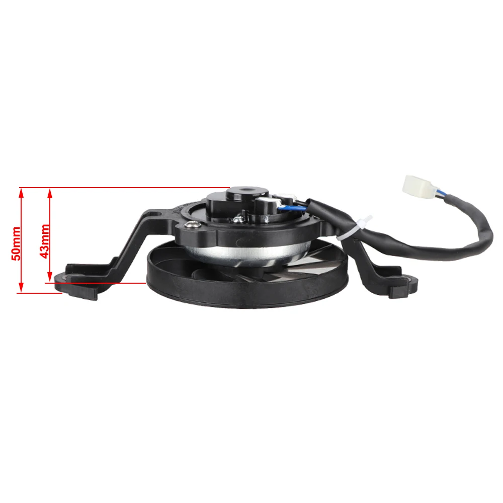 3 inch-Motorcycle Cooling Fan Oil Cooler Engine Electric Radiator 12V for Honda Yamaha Kawasaki Suzuki Motocross Accessories