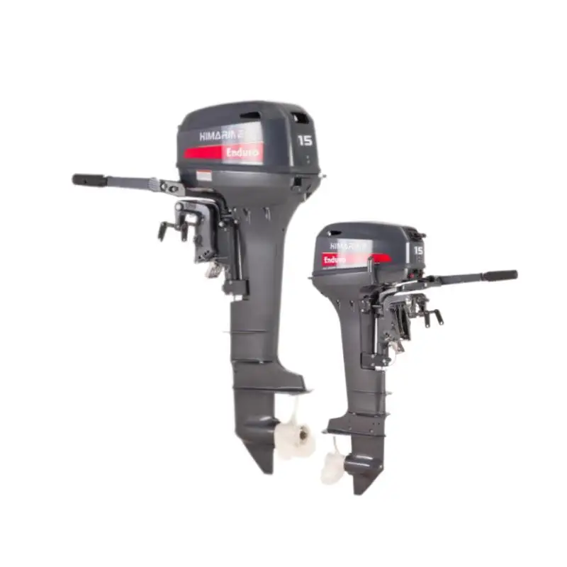 High Quality 15HP Himarine 2 Stroke Outboard Motor Boat Engine For Marine Use Long Shaft