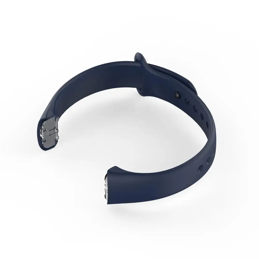 Breathable Soft Silicone Watchband Replacement with Accessory Buckles