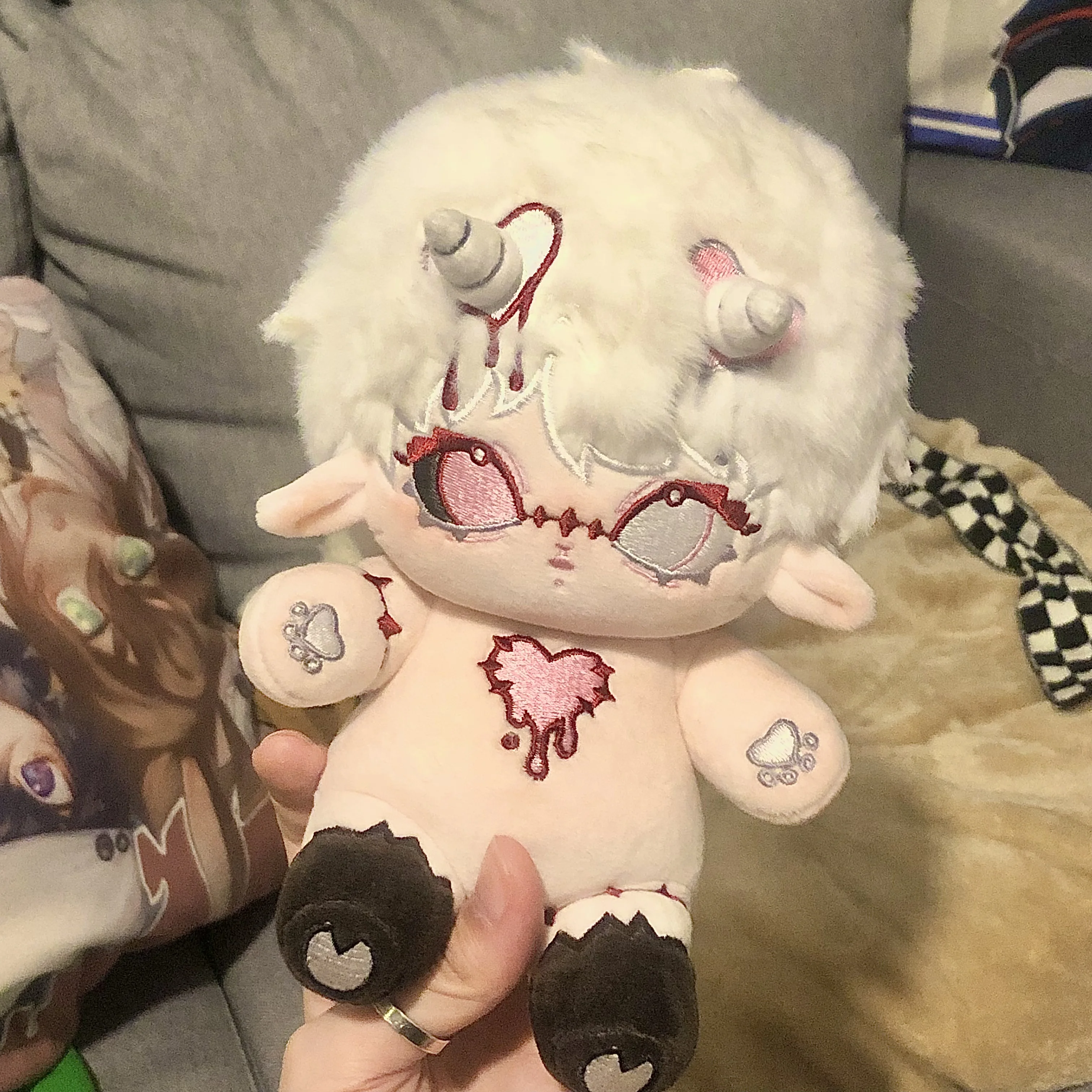 

Original 20CM Cotton Doll Cosplay Kawaii Plush Toys Stuffed Doll DIY Kids Christmas Gifts