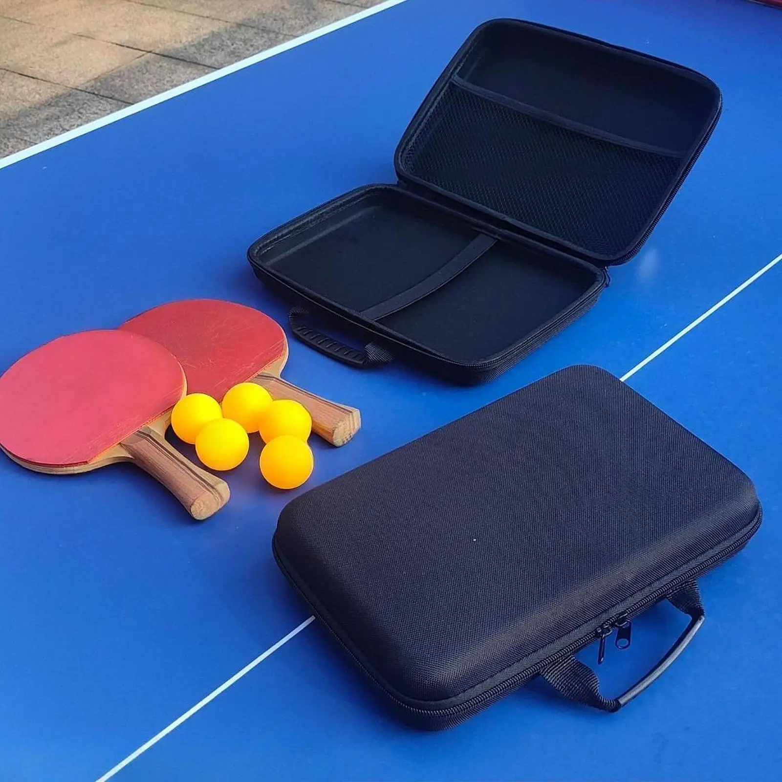 Ping Pong Paddle Case Protect Cover Multifunction Table Tennis Racket Cover for Training Travel Outdoor Competition Gift Ping Pong Paddle Case Protect Cover Multifunction Table Tennis Racket Cover for Training Travel Outdoor Competition Gift