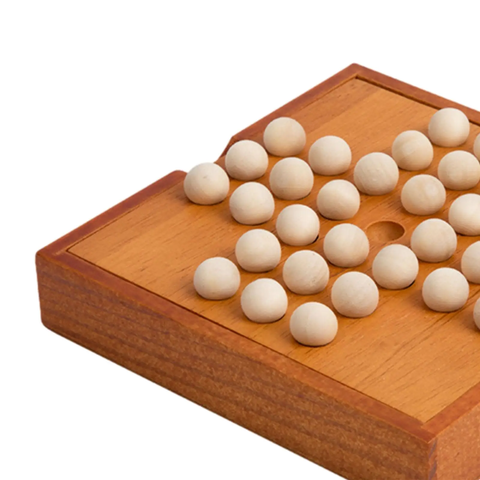 Solitaire Game Chess Toy Classical Table Top Game for Living Room Decor Kids