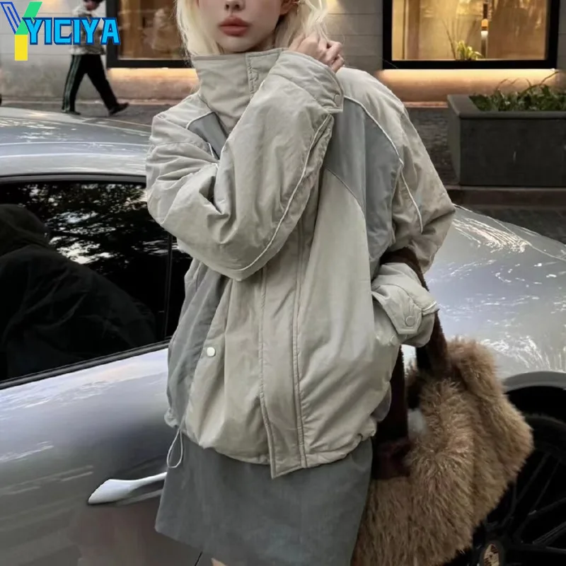 Рисунок 2 - YICIYA дизайнерская Лыжная куртка-бомбер