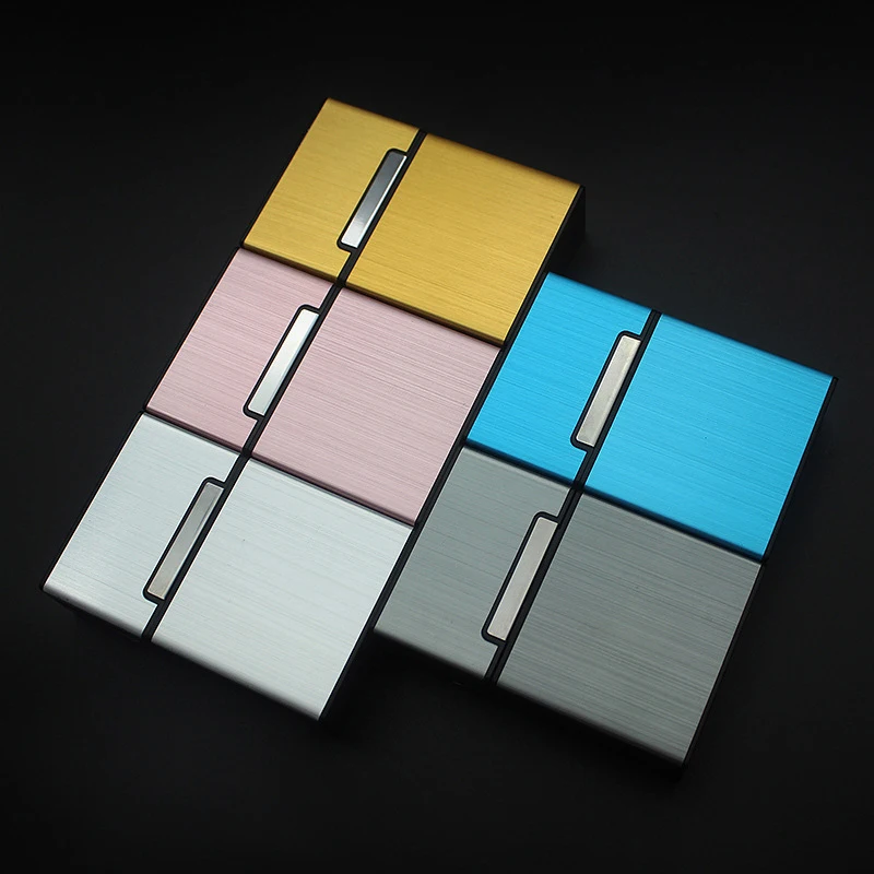 New Aluminum Alloy Storage Box 3 inch Photocards Small Card Storage Box