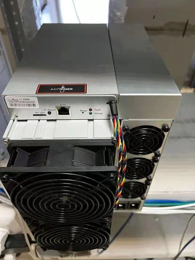 Nuovo Crypto Asik Asic Miner Antminer L7 9300M Antminer L7 9500M Con Alimentatore Per Pc Asics Mining Litecoin Miner