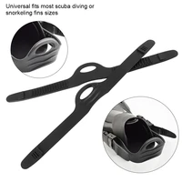 New M/L Swimming Fin Strap Flippers Fin Strap KEEP DIVING Adjustable Rubber Fin Flippers Strap Swimming Diving Dive Accessories 2