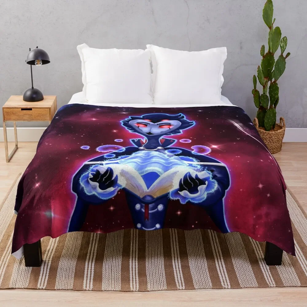 

Stolas With Portal (Helluva Boss) Throw Blanket Thermal For Sofa Thin funny gift Blankets