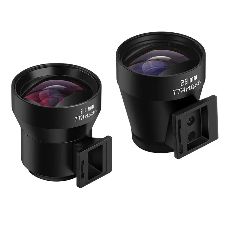 Ttartisan 21Mm 28Mm Mirino Ottico Esterno Per Leica M9 Ricoh Gr Iii Ii Gr3 Fotocamera Aeronautica Alluminio Scarpa Fredda