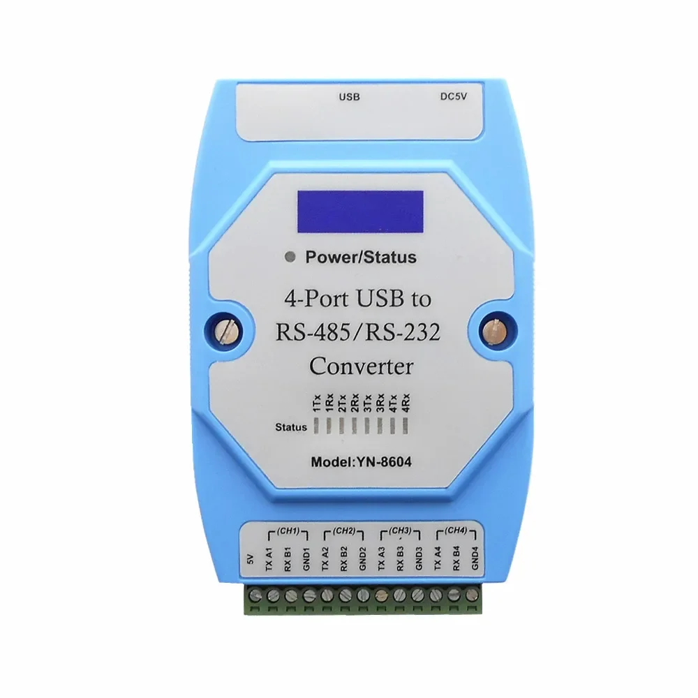 

YN8604 от USB до 4-портового RS485/232, 4-канальный RS232 до USB, серийная линия, COM-порт, индустрия преобразования товара