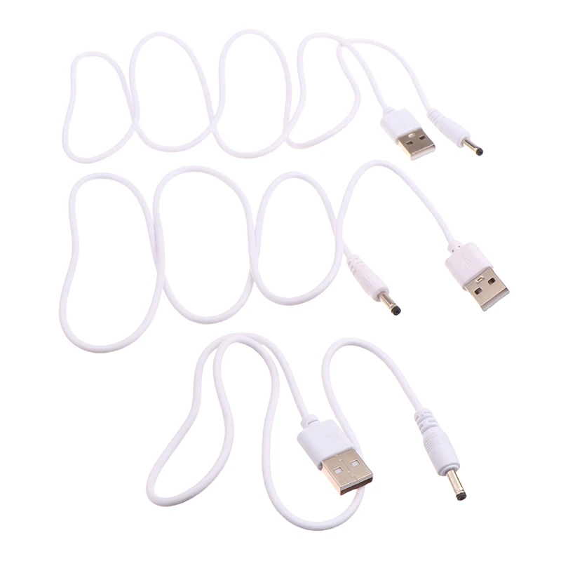 MP3/MP4 USB To DC 3.5mm Power Cable Jack Connector 5V Charger Power Cable Universal For HUB Mini Fan Router Speaker