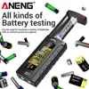 ANENG BT169 Battery Level Tester Digital Display Screen MultipleMeasurements No power required Portable ABS Plastic Tester Tools 1