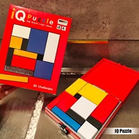 ANU 88 Challenges IQ Puzzle Building Block Cognitive Skills Brain Training Board Game Mondrian Blocks Educational Toys for Kids 1