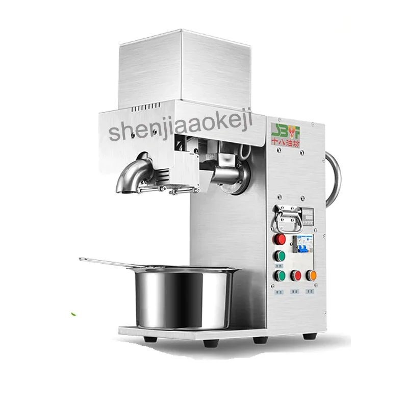 Stainless Steel Commercial Oil Press Machine Oil Presser For Sesame/Melon Seeds/Rapeseed/Flax/Walnut Peanut Pressing Machine