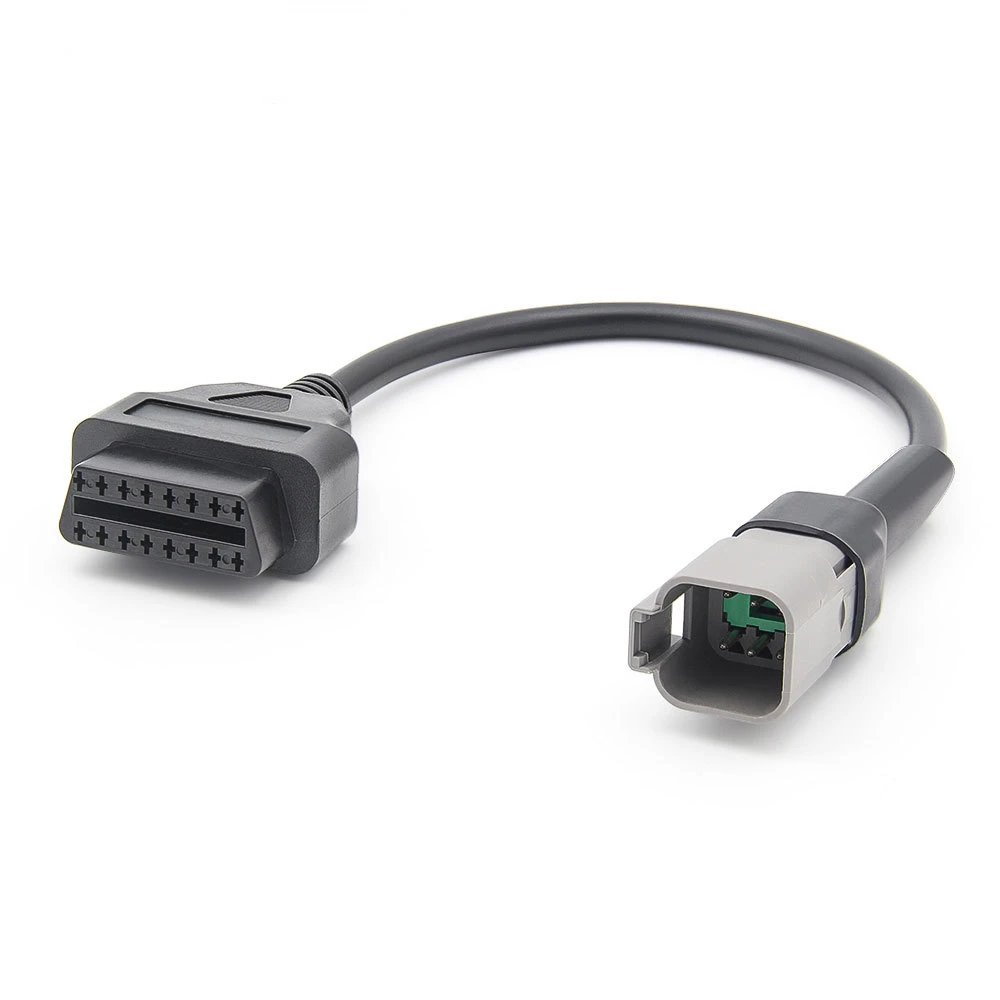 Faut Code Diagnostic Extension Adapter for BRP 6Pin MOTO For ATV/UTV Motorcycle OBD2 16Pin for Bombardier 6Pin Motorcycle Cable 2