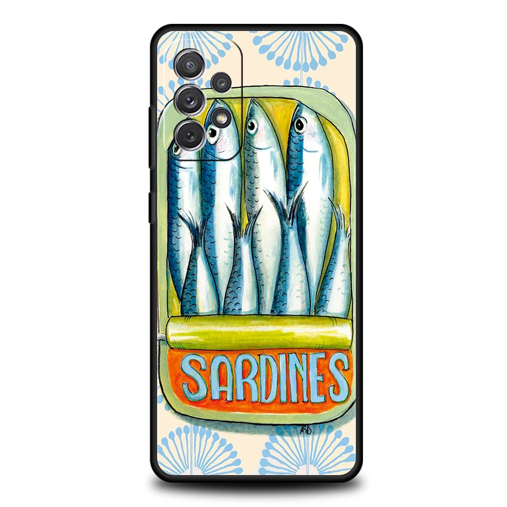 Sardines Canned Design Phone Case Cover