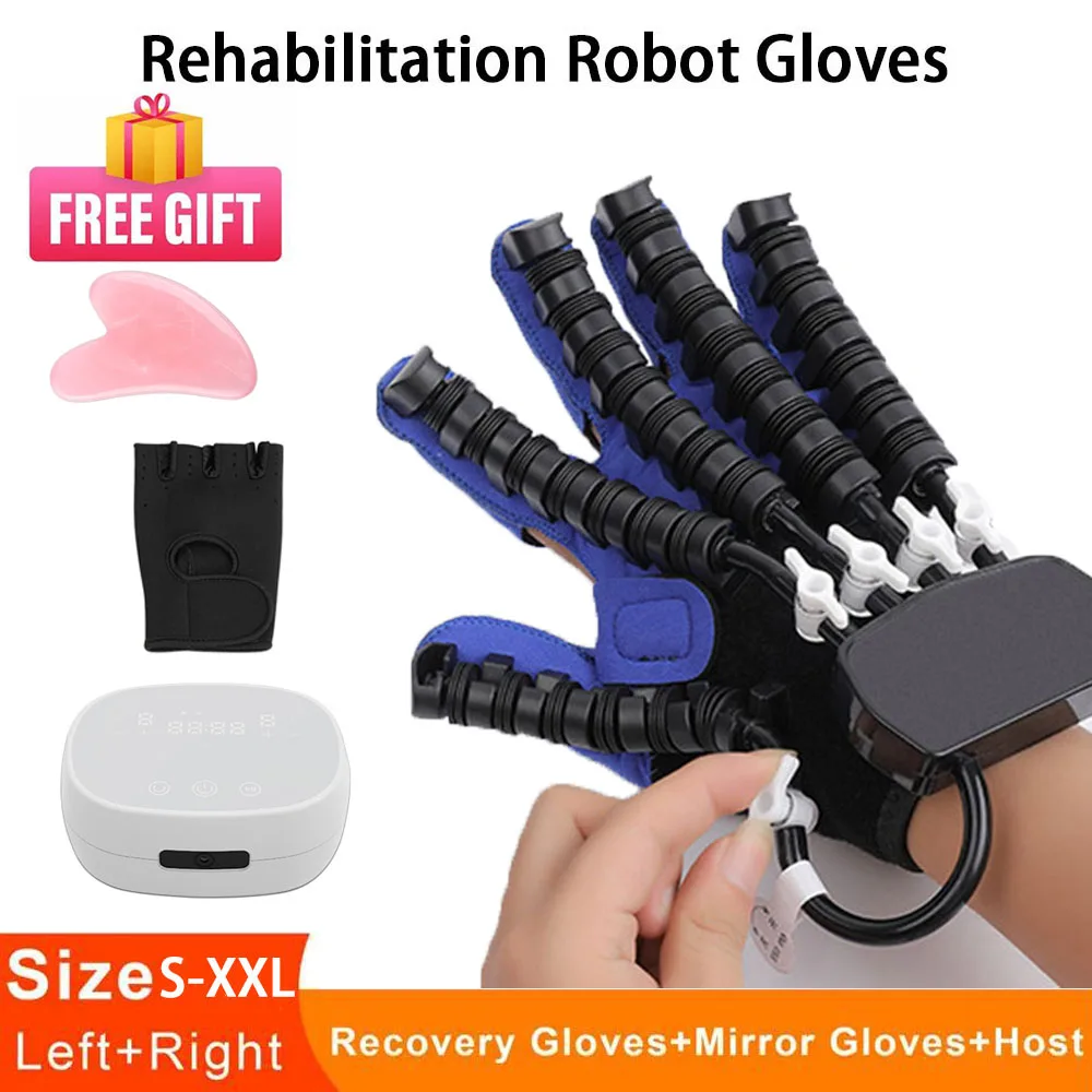 

Stroke Hand Physiotherapy Device Rehabilitation Robot Gloves Finger Exerciser Hemiplegia Cerebral Infarction Training Equipment