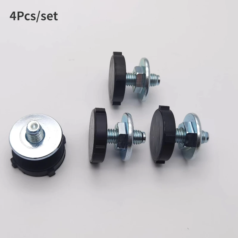 Adatto Per Midea, Piedini In Gomma Antiurto Regolabili Per Lavatrice A Tamburo Little Swan