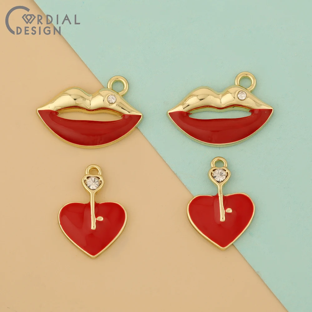 

Cordial Design 50Pcs Jewelry Accessories/DIY Making/Irregular Shape/Hand Made/Paint Effect/Jewelry Finding & Components
