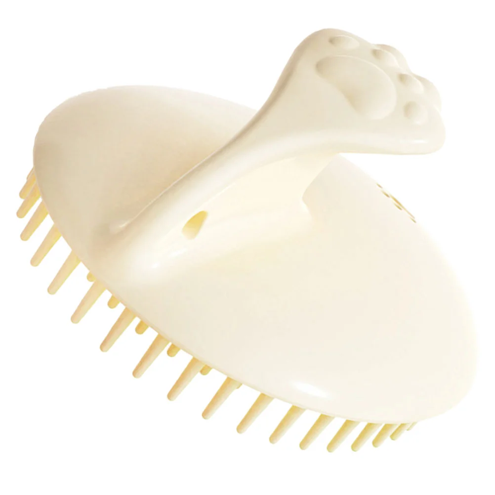 

Hair Scalp Massage Comb Scalp Cleanser Tool Hair Brush Shower Plastic Scrubber for Washing
