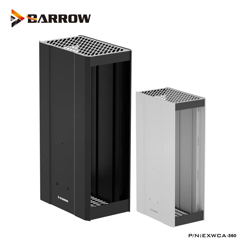 

Barrow Aluminum Alloy White,Black ITX Computer Case,External Modify Water Cooling Build Kit,Simple Liquid Loop Set,EXWCA-360