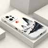 Sunset Red Phone Case For Xiaomi Redmi Note 13 12 12S 11 11S 10 10T 10S 9 9S 8 7 Pro Plus 4G 5G Liquid Silicone Cover 1