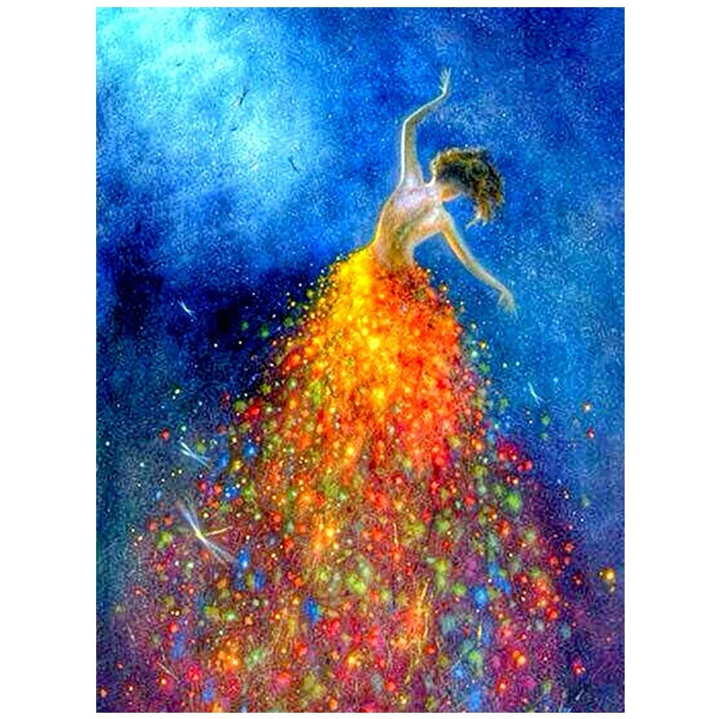 

Круглая Алмазная вышивка «сделай сам» 30X40 см