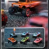 Hot items1:64 Speed ​​Mini Off-Road Remote Control Car Alloy Cool Lighting Shock Absorption Children's Desktop Competition Toy 1